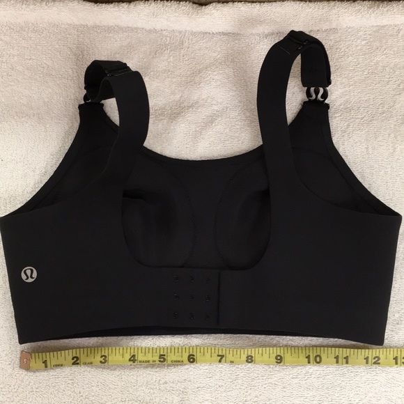 Lululemon NWOT Blk Booby Bracer Bra - Picture 6 of 7